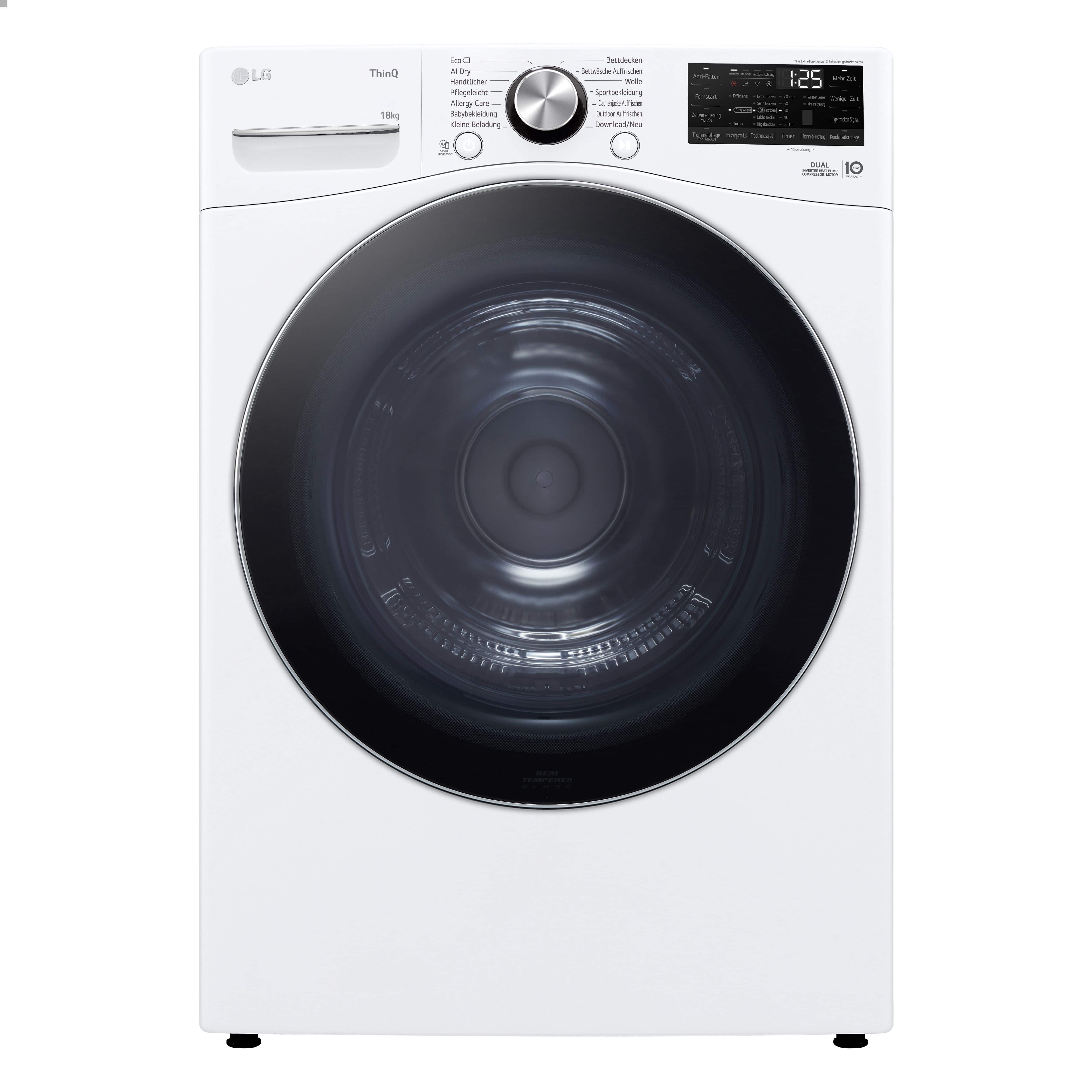 LG RT18VT Wärmepumpen Trockner Frontlader AutoClean