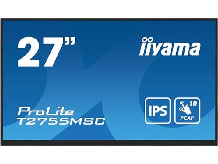 iiyama T2755MSC-B1-27, IPS, 1920x1080/60Hz, 1H1DP