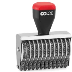 Colop, Stempel, Stempel Classic 5012, 12 Ziffernbänder