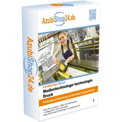 AzubiShop24.de Kombi-Paket Lernkarten Medientechnologe /in, Schulbücher von Zoe Kessler, Michaela Rung-Kraus