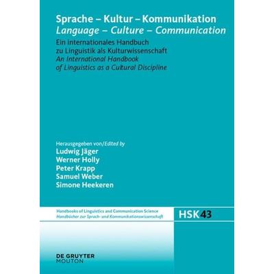 Sprache - Kultur - Kommunikation / Language - Culture - Communication, Gebundene Ausgabe von , De Gruyter Oldenbourg, 978-3-11-022449-8