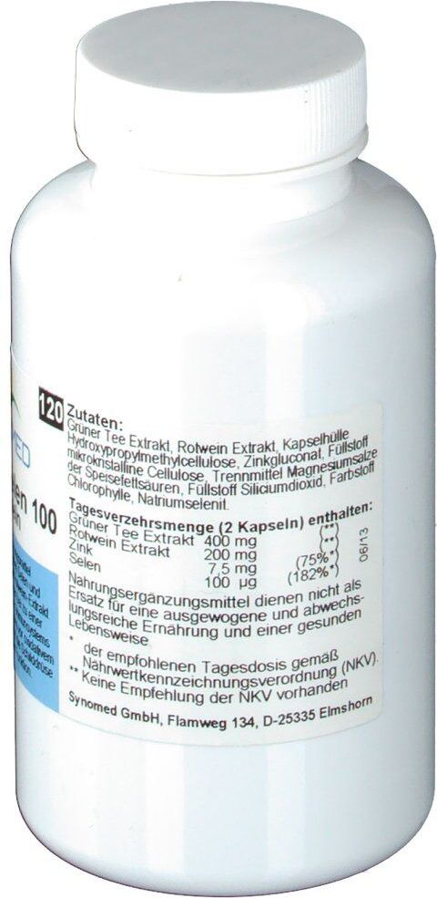 SYNOMED Basis Selen 100 Kapseln 120 St