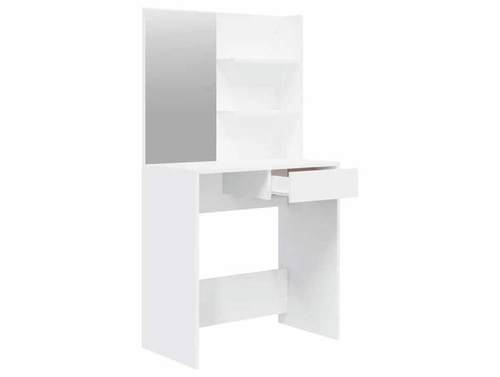Moderne Ensemble de coiffeuse - JILL'S - Meuble de chambre - Blanc 74 5x40x141 cm CCC312