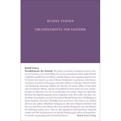 Grundelemente der Esoterik, Gebundene Ausgabe von Rudolf Steiner, Rudolf Steiner, 978-3-7274-0936-3