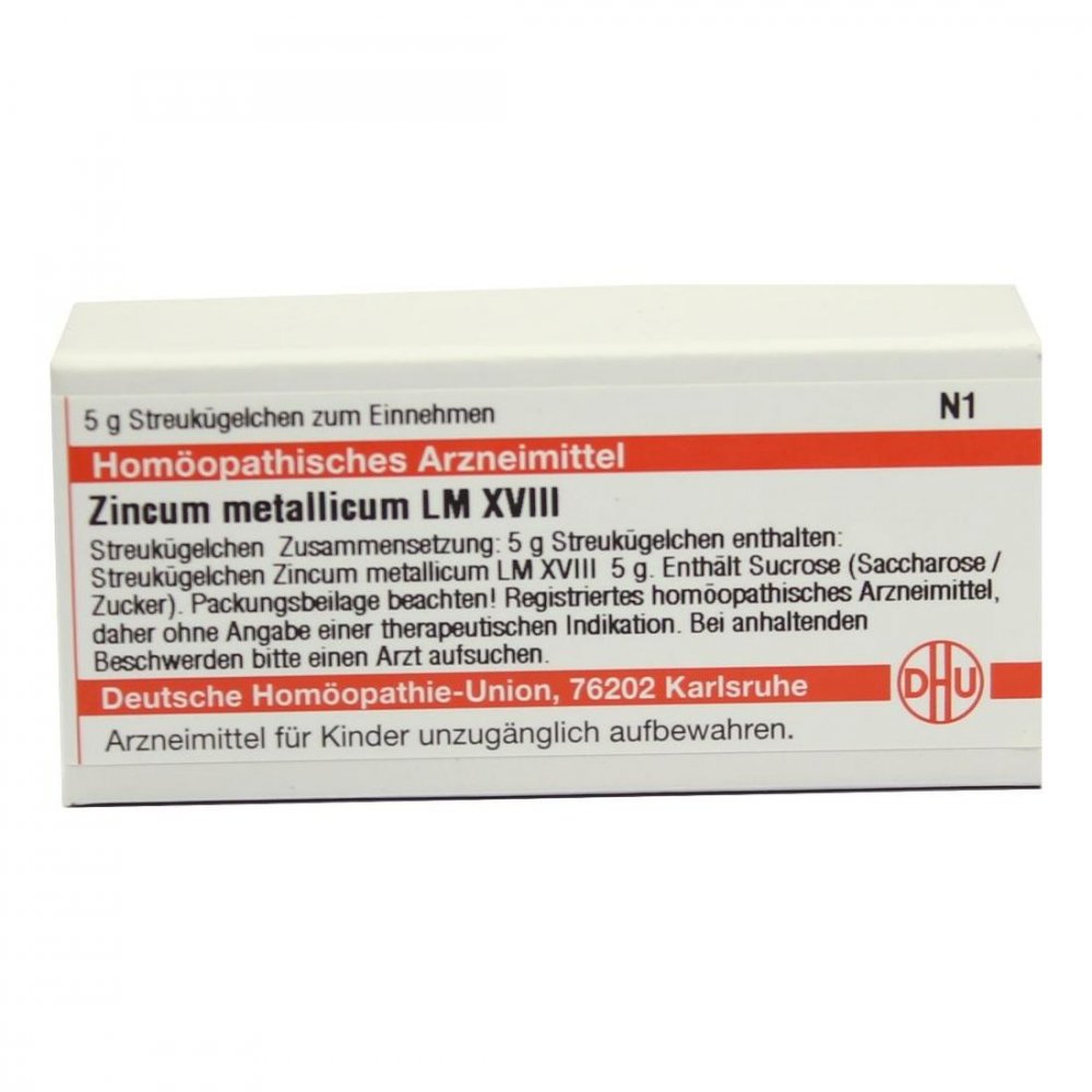 DHU-Arzneimittel GmbH & Co. KG Lm Zincum Metallicum Xviii Globuli 02660226