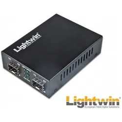 Lightwin Medienkonverter: 2x SFP, Data Converter