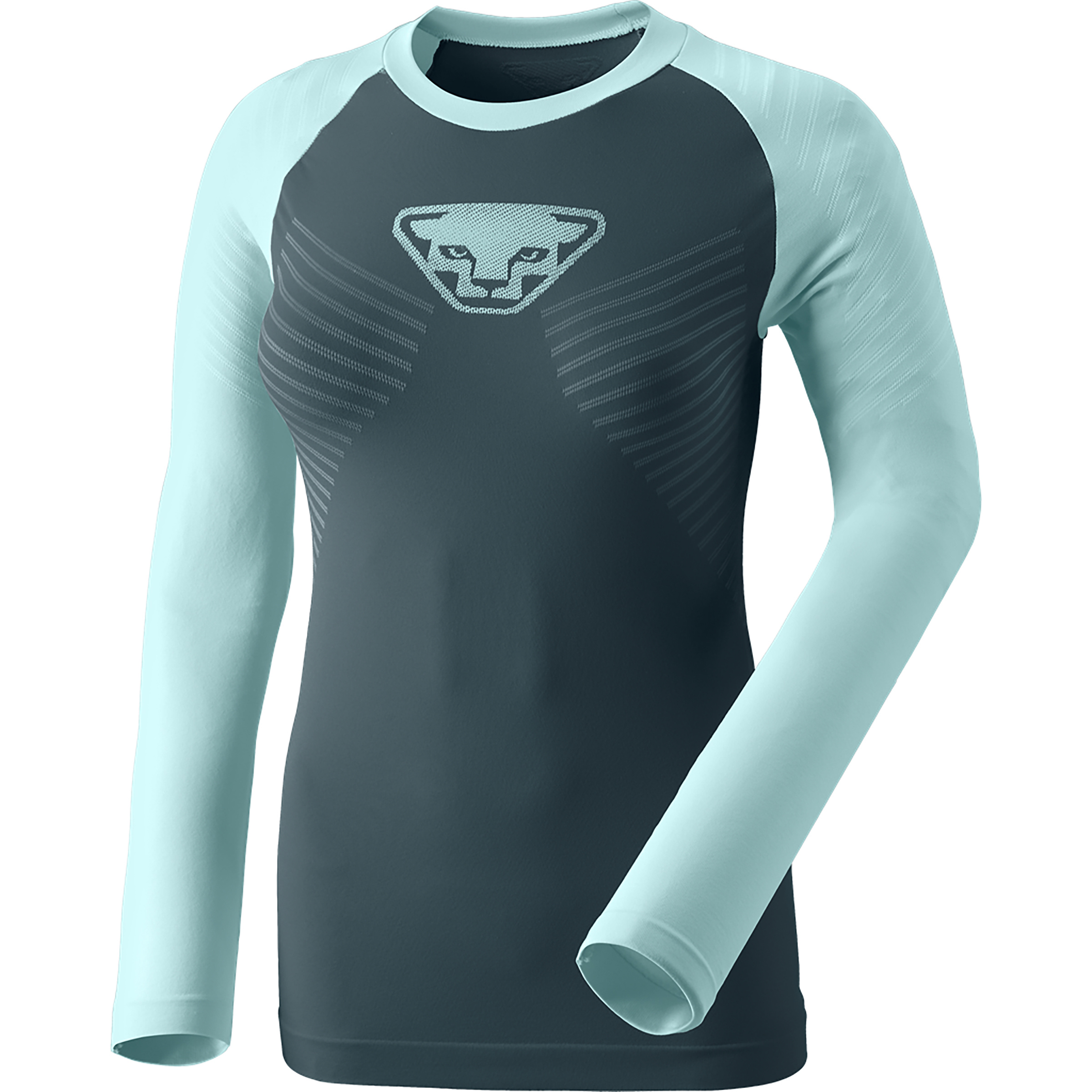 Dynafit Speed Dryarn Damen Longsleeves blau Größe L Trekking Elastisch