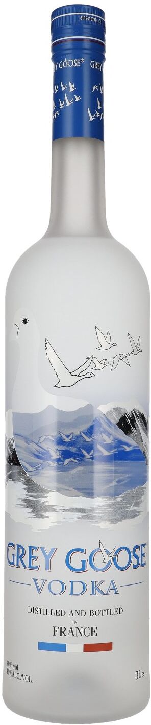Grey Goose Vodka 40% Vol. 3l + LED Lichtsticker