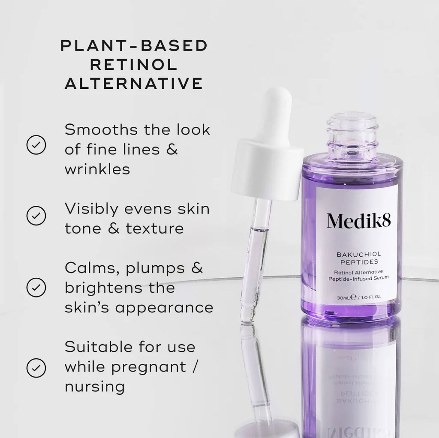 MEDIK8 Bakuchiol Peptides Serum 30ml