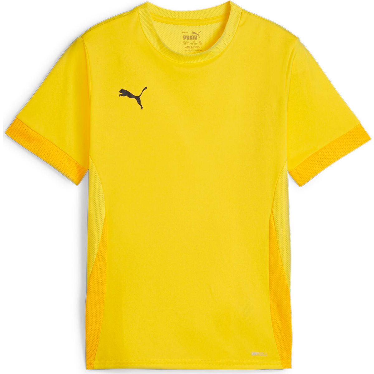 Puma Teamgoal Matchday Jersey jr faster yellow-puma black-sport yellow (07) 128 705748-07-128