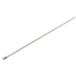 ABB YLD-12-150-B Ty-Met Edelstahlkabelbinder Schnellbinder mit Schlitzraster,150x12mm 7TCG009460R0133 YLD12150B  - 100 Stück