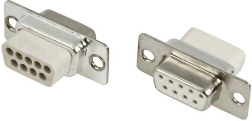 MH Connectors MHDBC25SS-NW D-SUB Buchsenleiste 180° Polzahl: 25 Crimpen