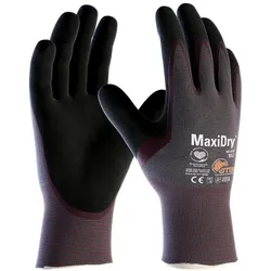 ATG Nitril-Handschuhe, `MaxiDry®`, handflächenbeschichtet - Größe 8 (M)