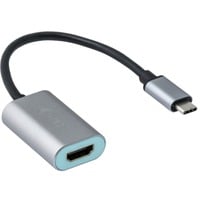 Adapter USB-C > Metal HDMI 4K / 60Hz schwarz/silber