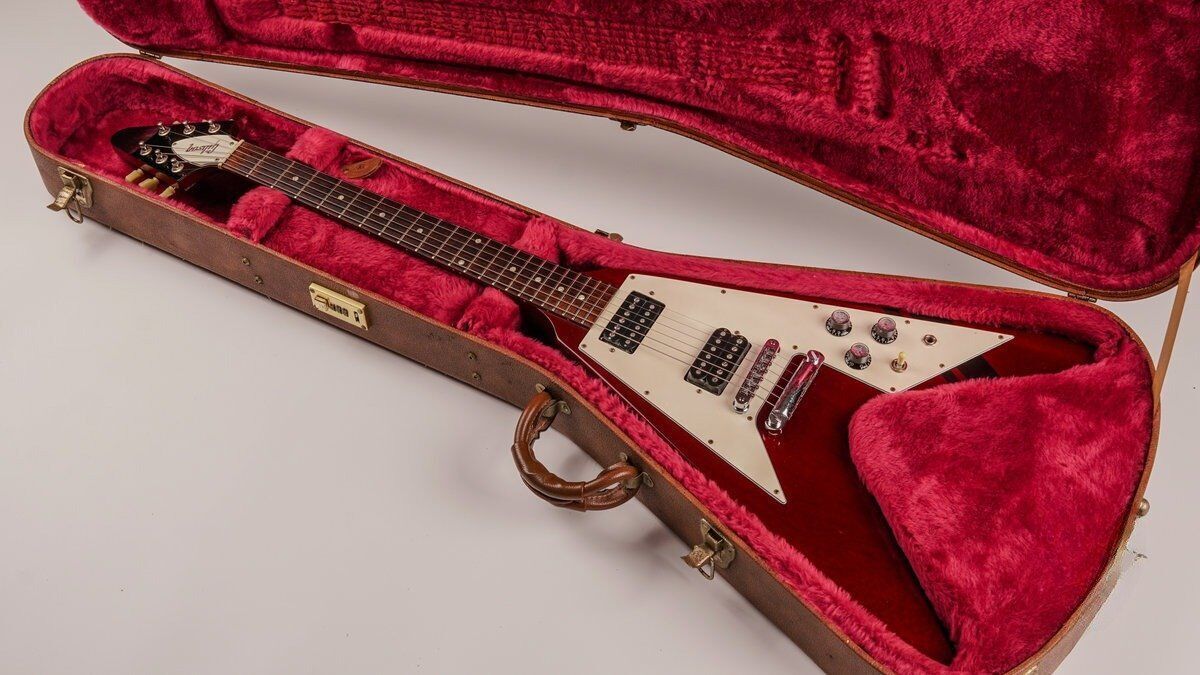 Gibson Flying in ’67 Reissue Cherry 1998   Cherry - Refurbished