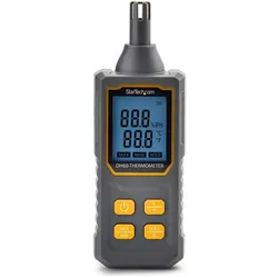 StarTech Zub Temperature/Humidity Meter, Thermometer + Hygrometer, Grau