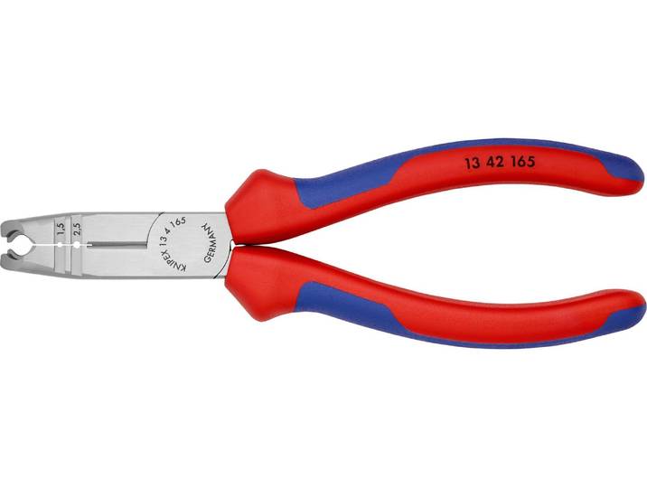 KNIPEX 13 42 165 pince à dénuder avec gaines multi-composants noir atramenté 165 mm