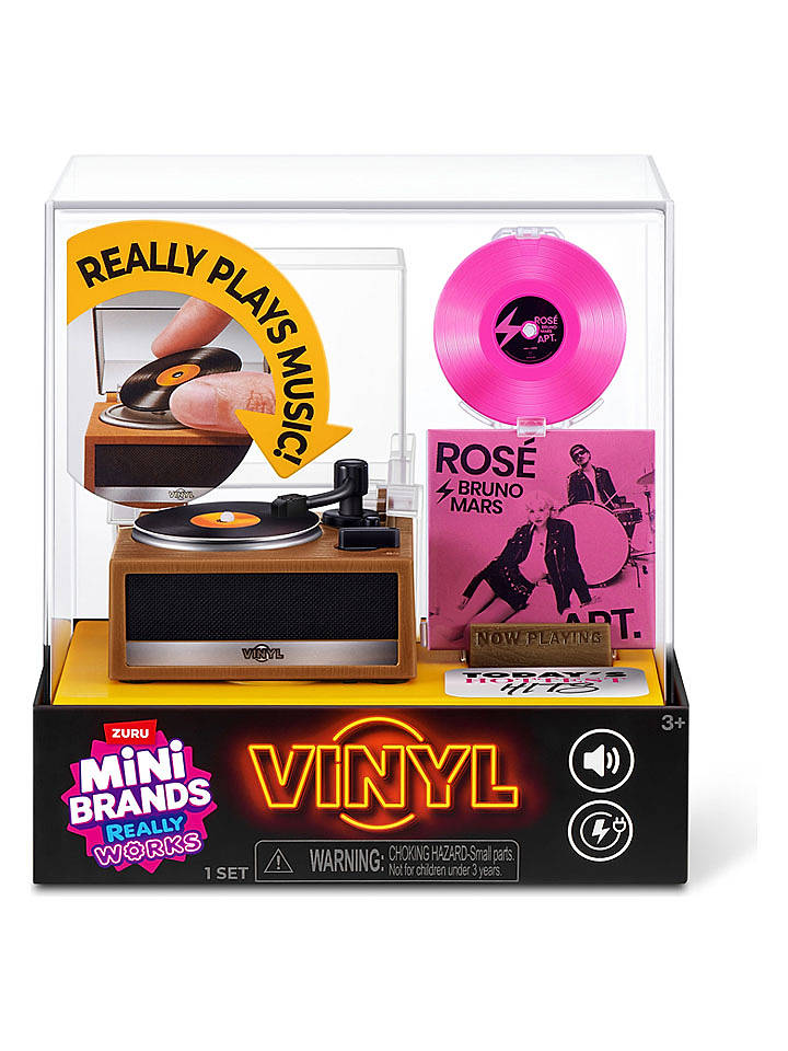 Mini Brands Miniatur-Plattenspieler - ab 3 Jahren - onesize