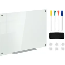 WHITEBOARD Magnetisch Magnettafel mit 4 Markern 10 Magnet abwischbar 90 x 60 cm
