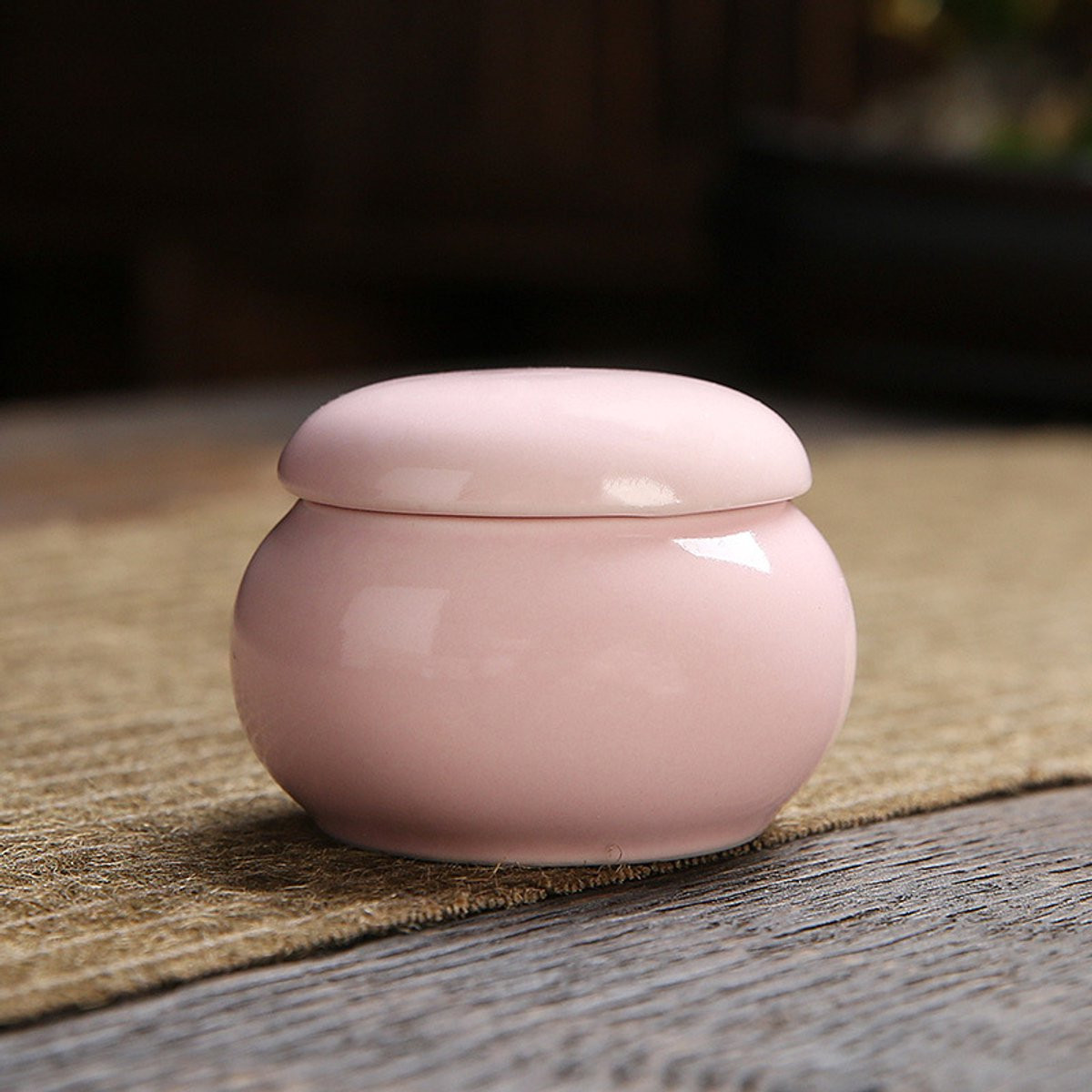 Luxueuze Mini Urn voor Huisdieren Keramiek - Roze - 50g