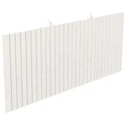 Skan Holz Rückwand für Leimholz Doppel- Carports - Deckelschalung Gr. 2 weiß