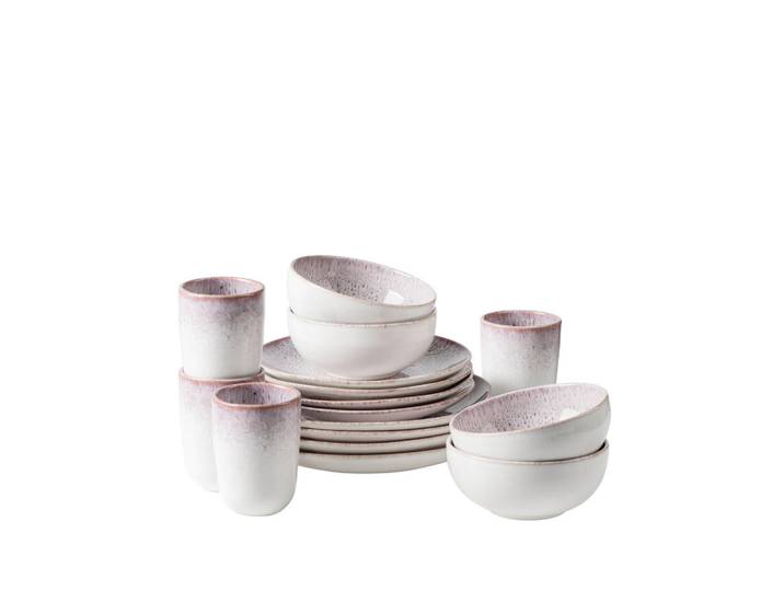 Gipfelstück Kombiservice Alpenwiese, Beere, Keramik, 16-teilig, 350 ml, Made in Europe, Essen & Trinken, Geschirr, Geschirr-Sets, Kombiservice