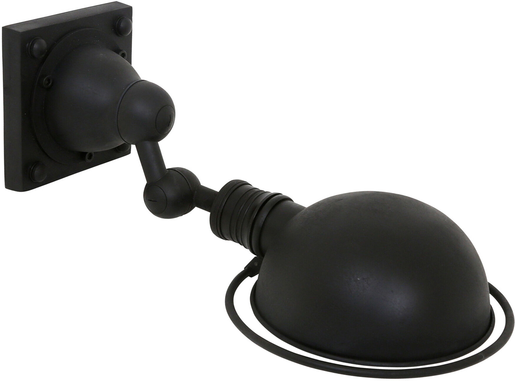 KS Verlichting Leeslamp Canberra Antiek Zwart