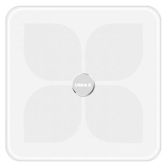 UMAX Personenwaage US20HRC Weiss (180 kg) (UB606)