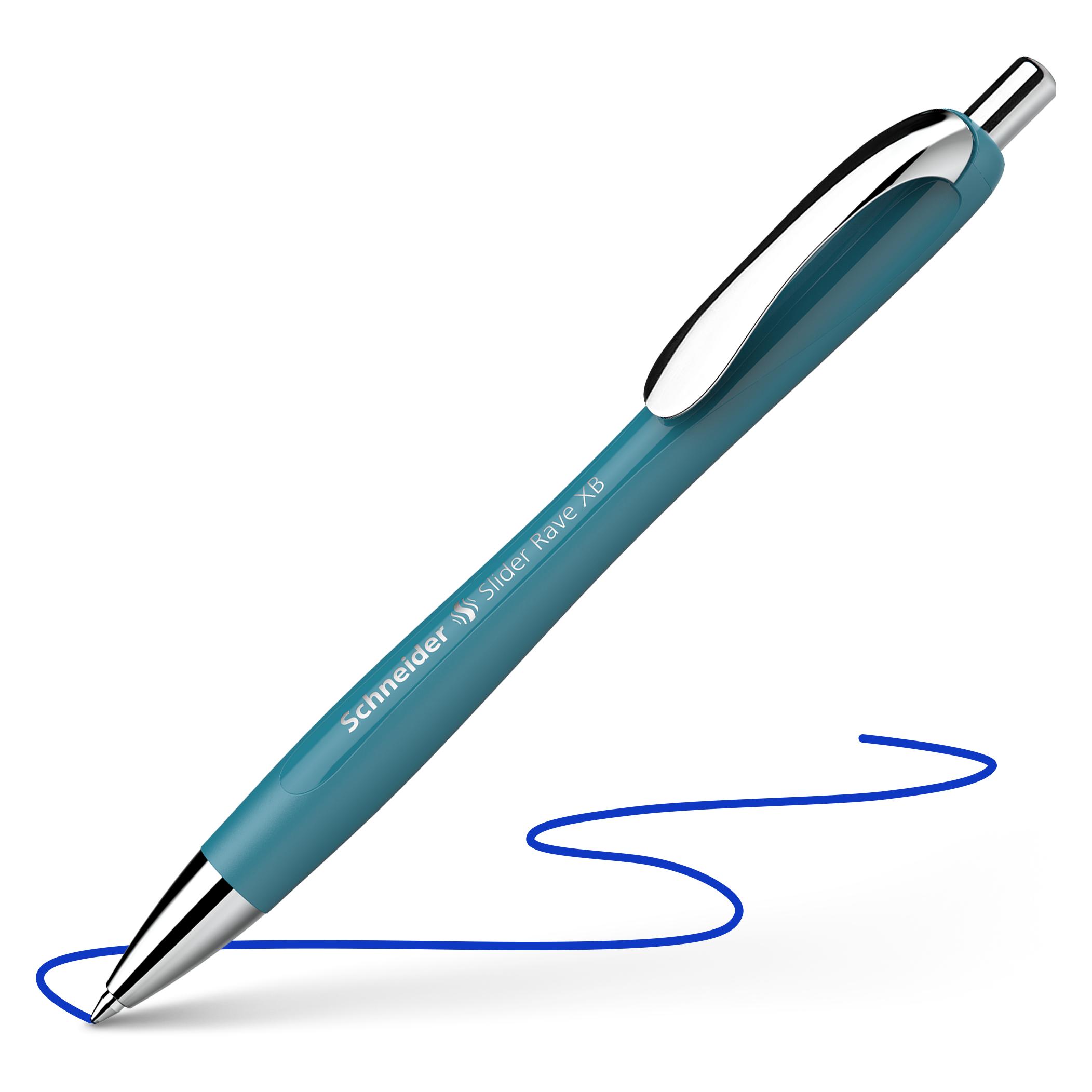 Schneider Kugelschreiber Slider Rave XB teal (1x) (132513)