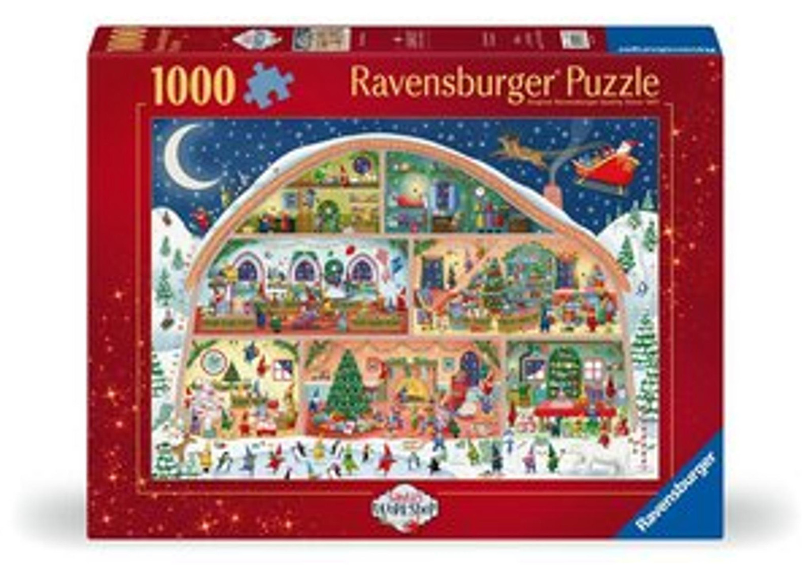 Ravensburger Puzzel Head It's Nearly Christmas 1000 Stukjes