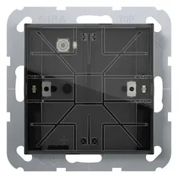 GIRA Tastsensor KNX Unterputz 2-fach 2pkt LED 505500 inklusiveAnkoppl mit Thermostat
