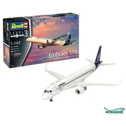 Revell Flugzeug Lufthansa Embraer 190 New Livery 1:144 03883