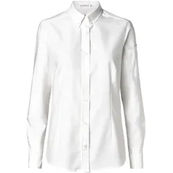 Damenbluse "BUTTON-DOWN" - 3XL - Weiß