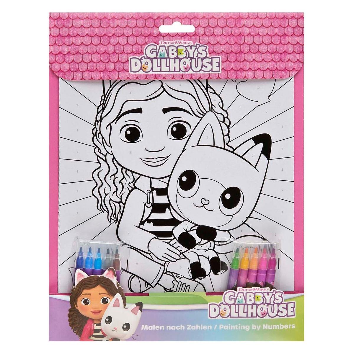 Undercover Malen nach Zahlen Set Gabbys Puppenhaus (70456965)