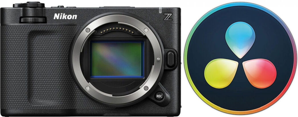 Nikon ZR + logiciel Blackmagic DaVinci Resolve Studio