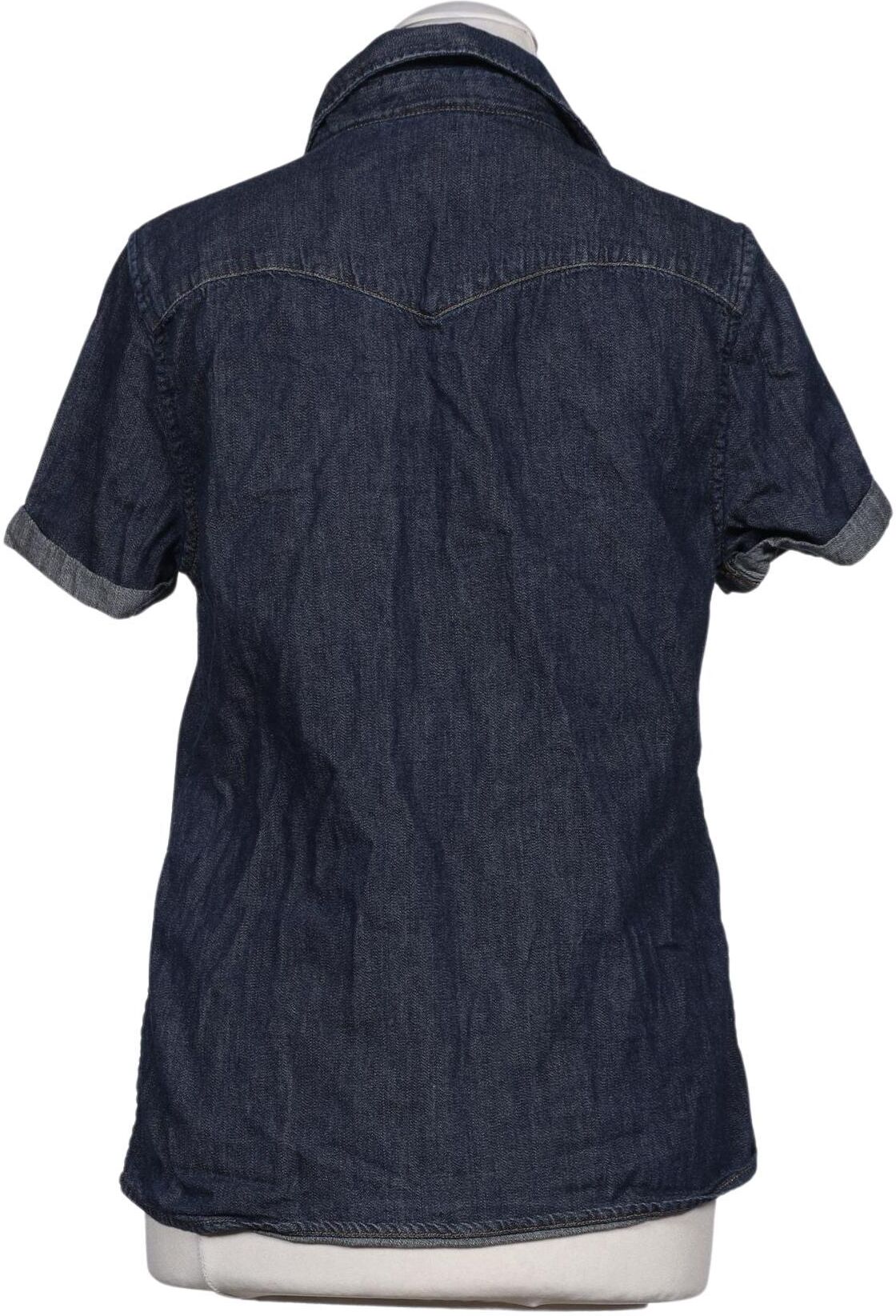 Levis Damen Bluse, Marineblau, Gr. XS, Baumwolle - Second Hand