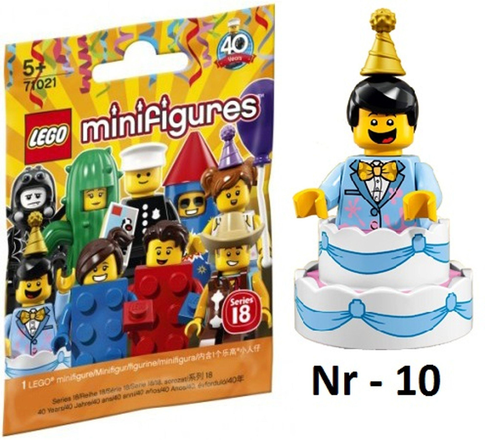 LEGO Minifiguren Serie 18 Feest 71021