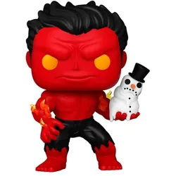 Funko Marvel POP! Vinyl Figur Holiday Red Hulk 9 cm