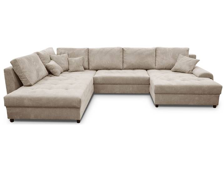 Ecksofa APIS Stoff beige