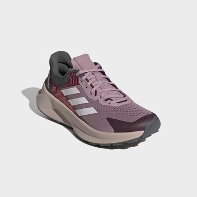 Trailrunningschuh ADIDAS TERREX "SOULSTRIDE FLOW", Damen, Gr. 39, rosa (magic mauve, distilled pink, maroon), Synthetik, Textil, Schuhe, Trailrunning-Schuhe für leichte Trails