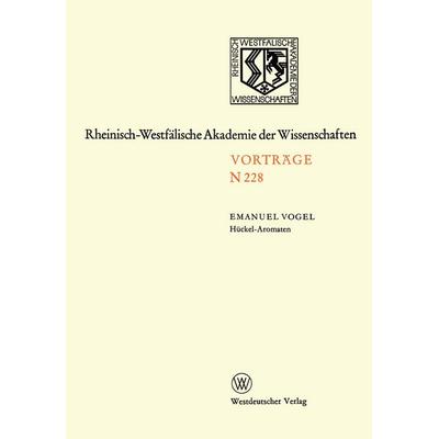 Hückel-Aromaten, Taschenbuch von Emanuel Vogel, VS Verlag für Sozialwissenschaften, 978-3-663-05348-4