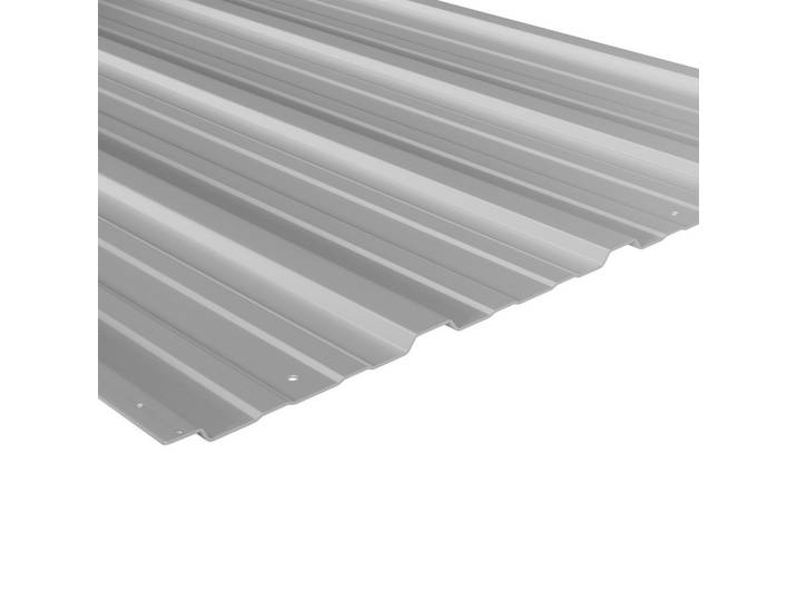 PROFILBLECH Grau 110x45 cm 14er-Set