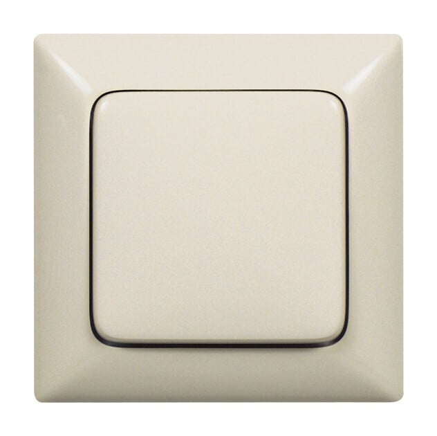 Legrand 776001 Creo enkelvoudig frame, crèmekleurig