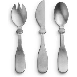 Elodie, Kindergeschirr + Kinderbesteck, Details - KinderberBesteck Antikes Silber