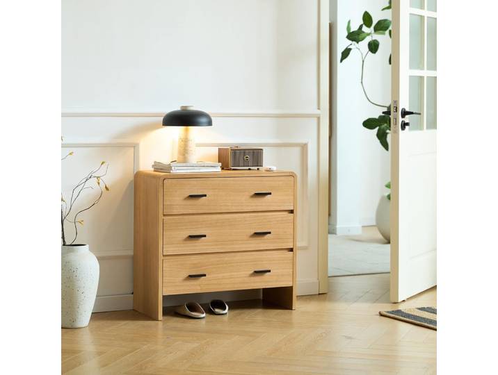 Commode en bois 3 tiroirs