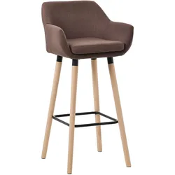 CLP Barhocker Grant Stoff   Farbe: coffee