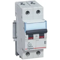 Legrand 403458 TX3 LS-Schalter C 13A 1-polig+N 6kA 230VAC 2TE