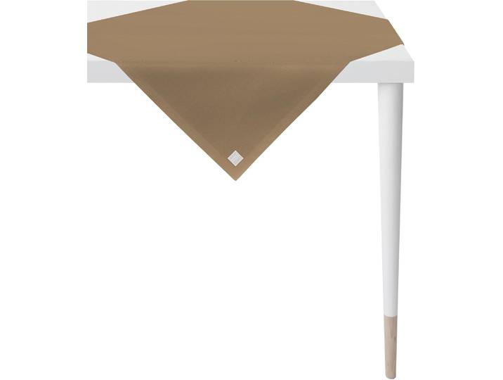 Mitteldecke APELT 3959 Outdoor, Sommerdeko, Sommer , braun, B:88cm L:88cm, Polyester, Tischdecken, Mitteldecke, Panama