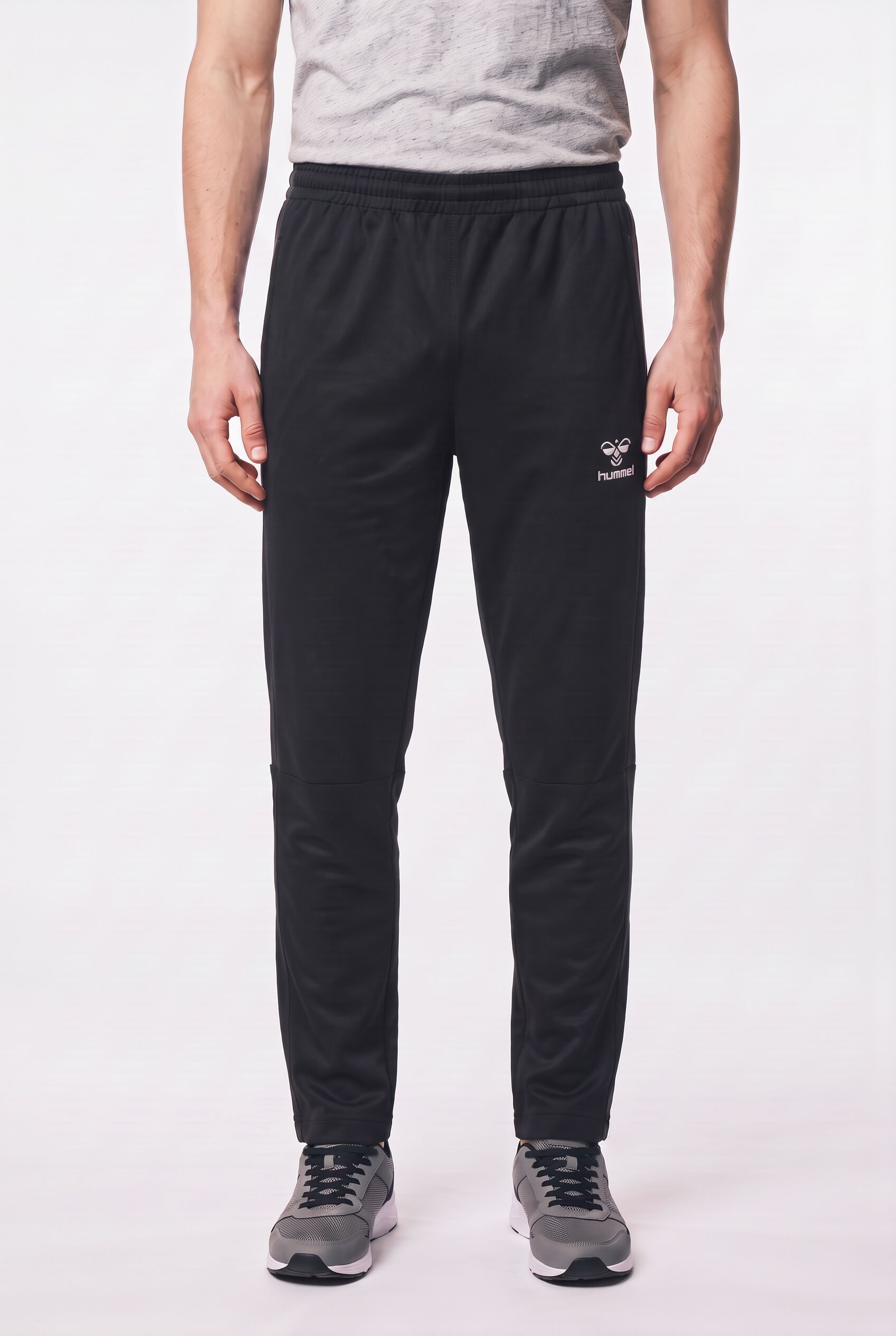 Trainingshose HUMMEL "HMLLEAD 2.0 TRACK PANTS", Damen, Gr. XS, N-Gr, schwarz, Obermaterial: 100% Polyester, Hosen Trainingshose, aus Polyester, atmungsaktiv, mit verstellbarer Zugschnur im Bund schwarz XS, N-Gr