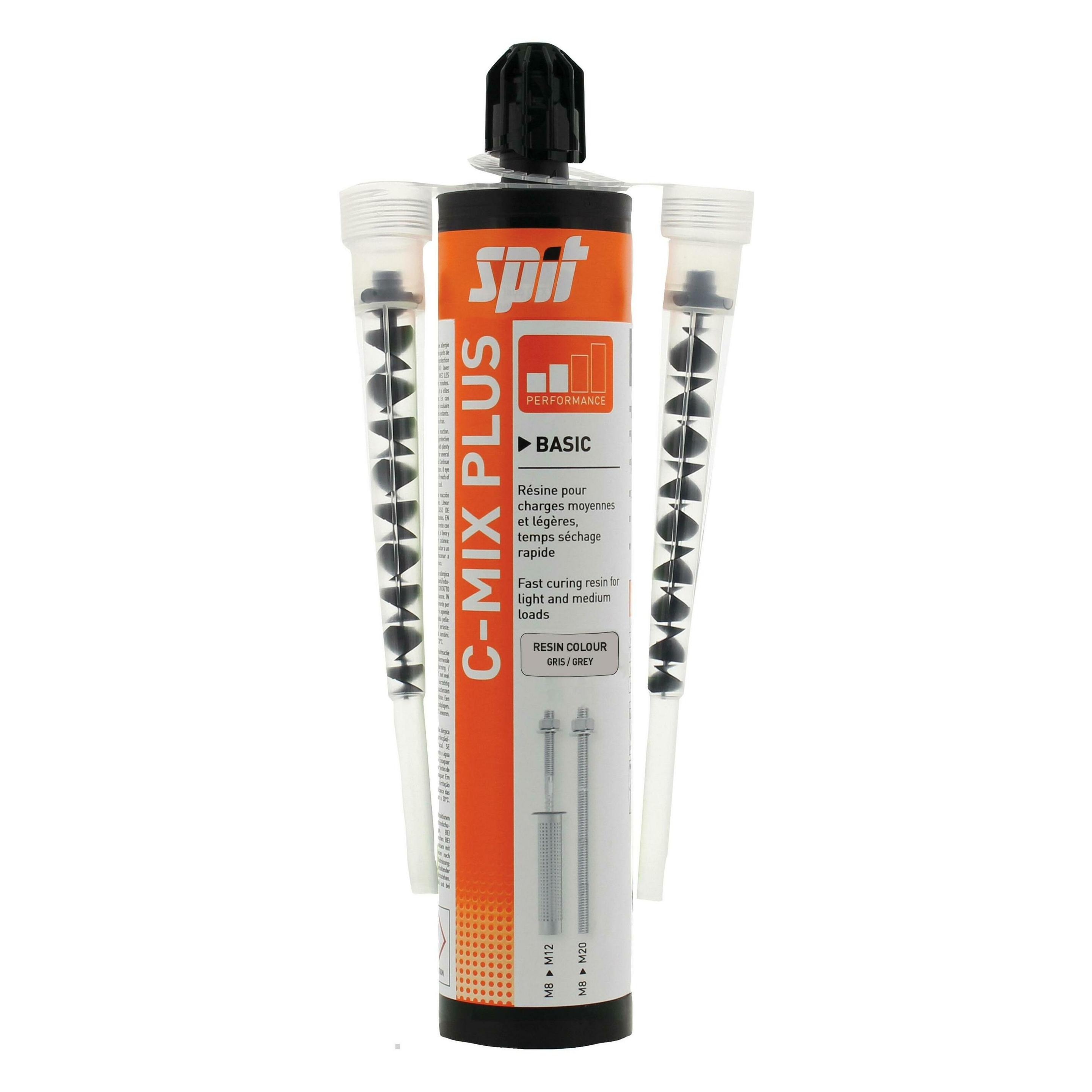 Spit Befestigung 055866 CMix Plus 300 Chemische Verankerungspatrone + Ausgiesser (1 Stk.) (54038046)